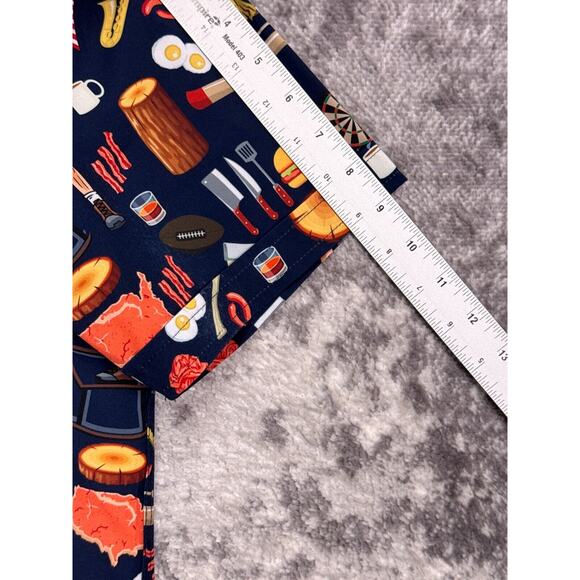 RSVLTS Shirt Medium Mens Ron Swanson Polo of Greatness Parks Recreation - Picture 5 of 8